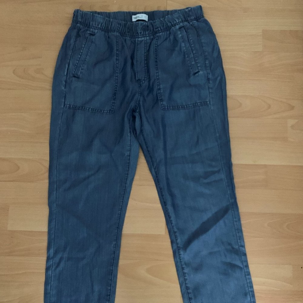 Cropped Flowy Pants